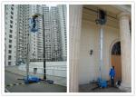 Office Buildings Personnel Lift Platform , 160kg Rated Load Electric Ladder Lift