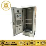 19 Inch Standard Galvanized Steel IP55 Outdoor Power Cabinet With AC220V Air
