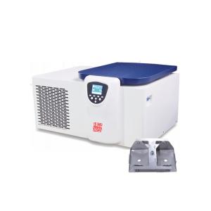 4x500ml Large Capacity Refrigerated Centrifuge Desktop Low Speed easily use