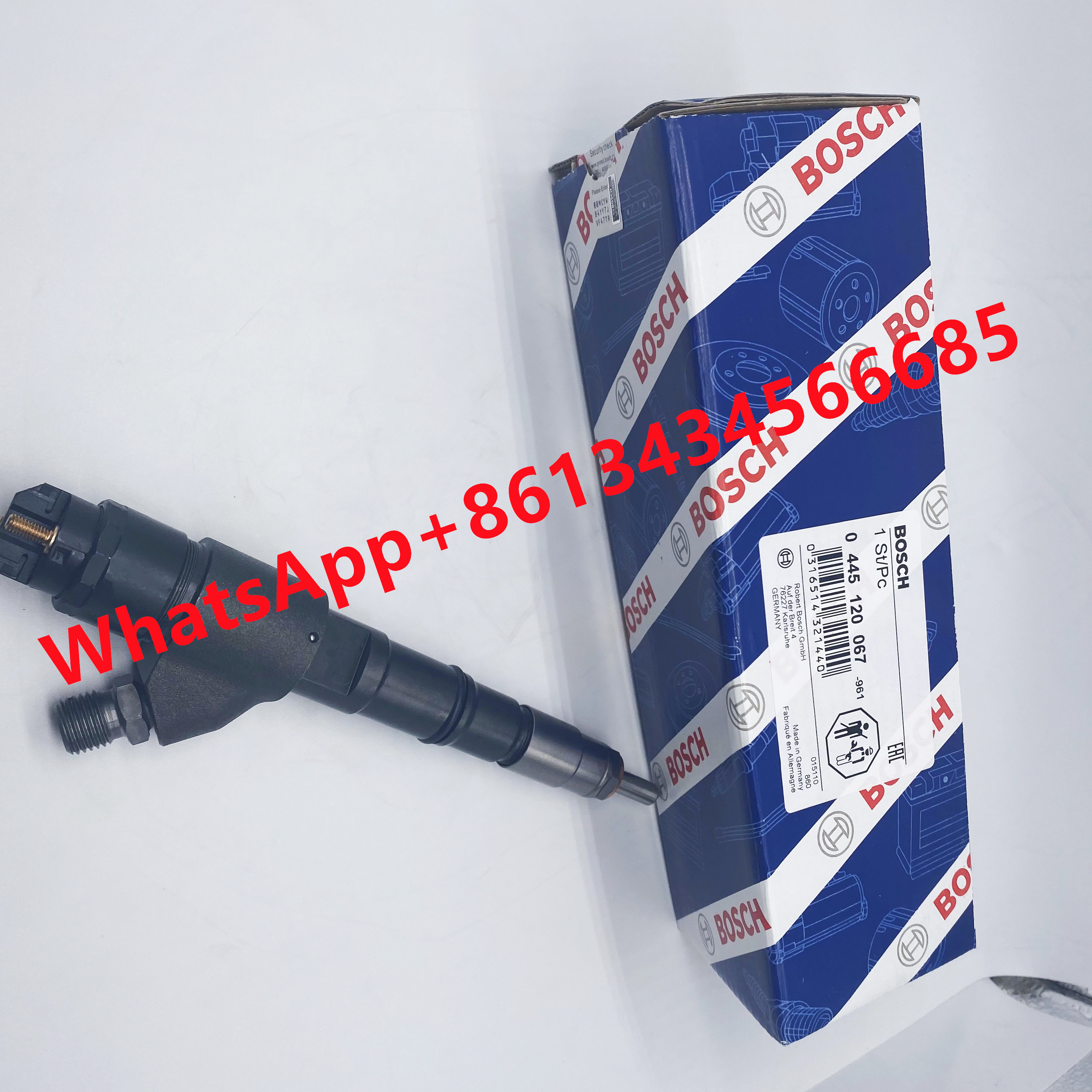 Volvo Excavator Common Rail Diesel Fuel Injector 20798683 0445120067 0986435549