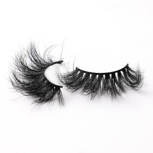 Reusable 6D Mink Lashes , 25mm Lightweight False Eyelashes