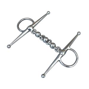 China Polished Finish Stainless Steel Full Cheek Western Horse Bits for Horse Training factory