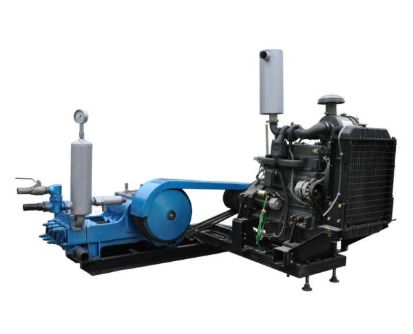 600 L/Min Flow Rate Small Drilling Mud Pump 110mm Piston Stroke 55kw Power