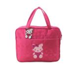 Rose Small Laptop oxford Briefcase Ladies Computer Bags with Carton Design
