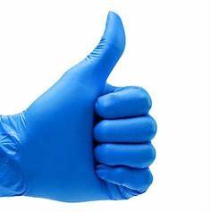 China FDA Medical Multipurpose 15 Mil Long Sleeve Disposable Nitrile Gloves factory