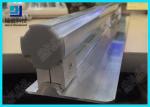 Long Lifespan Aluminum Tube Joints Double Connector 6063 T5 Silvery Type AL-6B