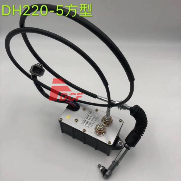 DH220-5 Excavator Throttle Motor / Accelerator Motors 2523-0006 Doosan Excavator