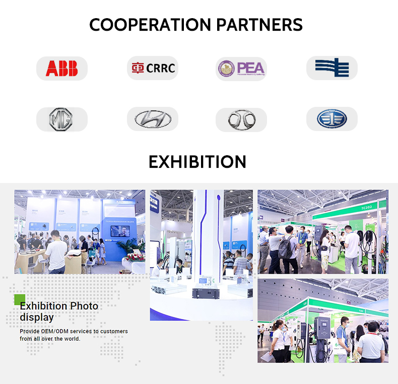 Wind Cooling Box Ev Charging Station DC 7KW 11KW 22KW 30KW 120KW Public