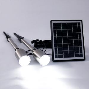 China 3.7V 4000mAh Super Bright LED Spotlights Solar Landscape Lighting 92mm Length factory