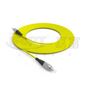 China G652D Core Diameter 125um Fiber Optic Cable Cord 1M High Performance FC Fiber Connector factory
