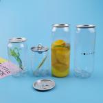250ml 12oz 16oz 160mm Easy Open Plastic Beverage Cans