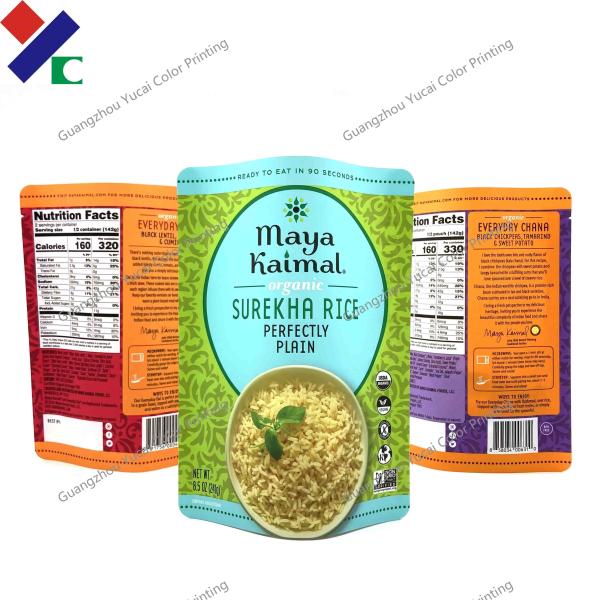 BRC Certificated Food Grade Foil Retortable Pouch Packaging