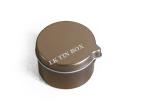 Doc Marten Metal Printed Small Tin Boxes Screw Shoe Polish Tin Box With