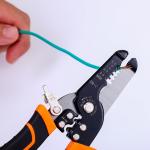 132g Alloy Steel Wire Strippers Wire Soft Handle Cutting And Stripping Wire