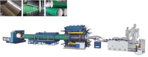 China Single Wall Double Wall Corrugated Pipe Making Machine For HDPE / PVC factory