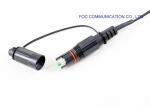 SC/ APC Fiber Optic Patch Cable IP67 Telefonica HUAWEI Mini Connector Outdoor
