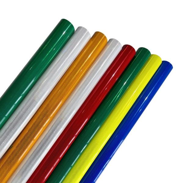 Long Lasting High Visibility Diamond Retro Reflective Film for Traffic Signs
