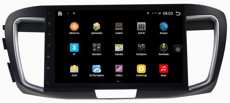 Ouchuangbo android 4.4 for Honda Accord 9 (2.0 Low) car DVD Audio Stereo 3G Wifi BT