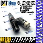 Hot sale fuel common rail injector 211-3024 10R-0958 10R-8502 for Caterpillar
