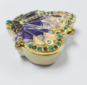 China butterfly shape jewelry boxe wholesale jewelry boxes factory