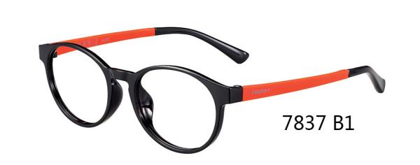 Plastic Optical Lightweight Eyeglass Frames , Big Round Eye Frames Young