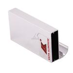 6063 T5 Anodized Extruded Furniture Aluminium Profile For Cabinet Glass Door