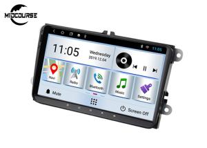 China IPS Panel Volkswagen DVD Player 1024*600P Octa Core 1G RAM 16G ROM GPS Navigation factory