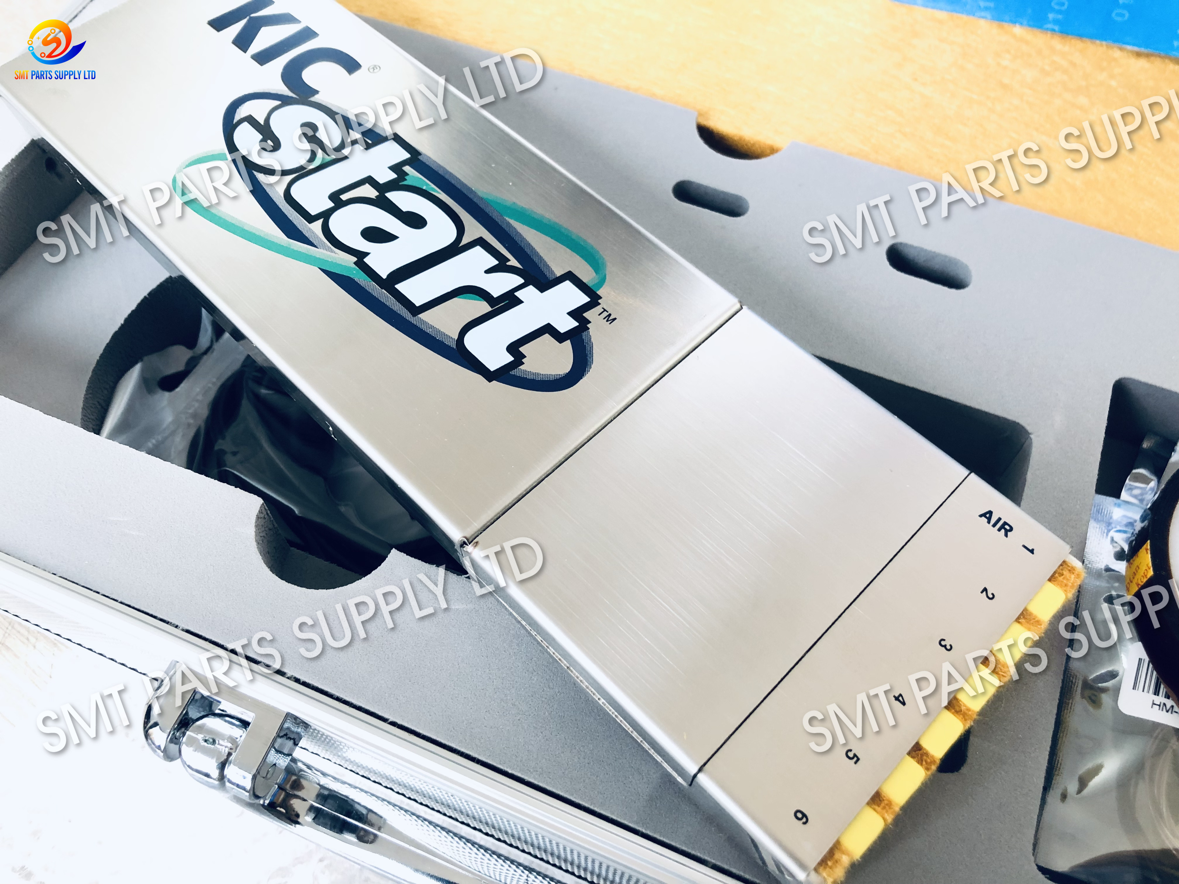 SMT PCBA Slim Kic Start Thermal Profiler Termarature Tester Type 6 Channels