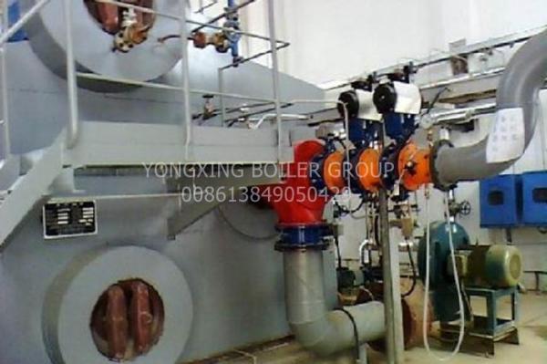 2.45Mpa Water Tube Package Boiler Oil Fired Hot Water Boiler Output 90 %