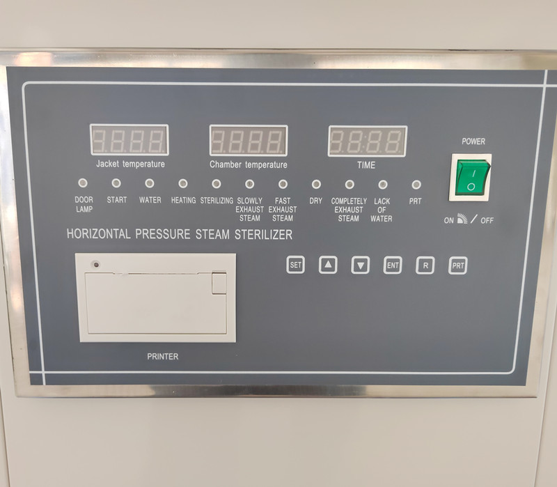 100L 120L 150L Steam Sterilizer Autoclave Automatic Vertical Hand Wheel Pressure 6kw