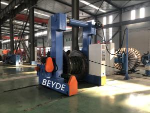 China Removable Blue Color Cable Stranding Machine 1250-3150 Mm Gantry Walking Type factory