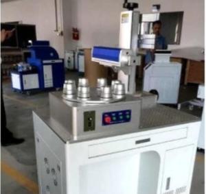 China Multi Position Mopa Laser Fiber Marking Machine 20w factory