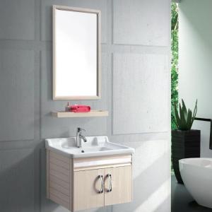China Modern Alunimun Bathroom Vanity/ all aluminum bathroom cabinet/Mirror Cabinet /DB-8118B 600X460mm factory
