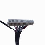 Copper Signal Wire 30PIN 40 Pin LVDS Cable With PUR TPE PVC Jacket