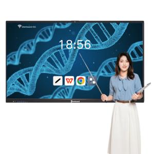 China 75 Inch Windows Interactive Smart Board For Classroom Smart Pen Wall Mount factory