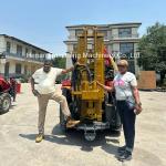 200m Borehole Drill Rig Tractor Mounted Water Well Drilling Rig