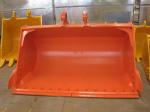OEM Excavator Ditching Bucket For Ditching / Digging / Cleaning Yellow / Black