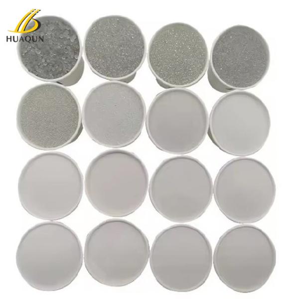 Standard Transparent Glass Beads Roundness Glass Beads White Reflective Road