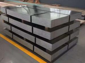 China Silver Surface Color Hdg Steel Plate Middle Hardness For Automotive factory