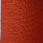 Red Meta Aramid Yarn 50 / 50 For FR Welding Work Clothing