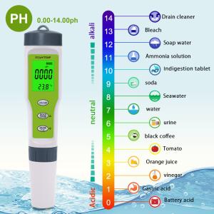 3 - In - 1 Water Quality Tester PH/EC/Temp Meter With ATC For Home Aquarium Lab