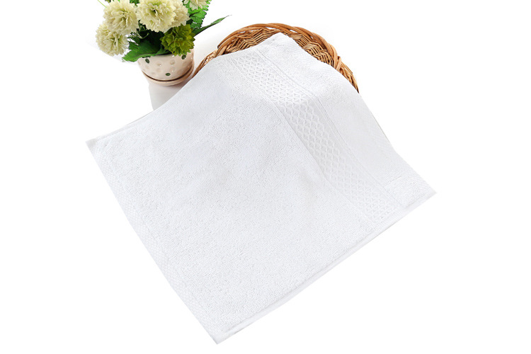 Home Hotel Spa Cotton Square Towels 34*34cm for Small Child and Infant Customized Size