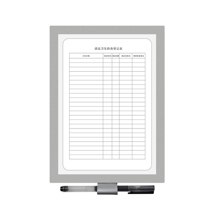 Self Adhesive Removable File Frame A4 Direct Writing File Frame ODM
