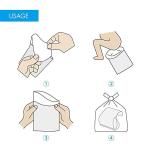 600cc Urine Bag Portable Pee Bag Disposable Camping Collection Emergency Urinal