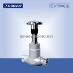4" Sanitary Donjoy globe valve with Stanless steel hanlde