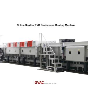 China Reflect Glass PVD Coating Machine Low E Glass Vacuum Magnetron Sputtering factory