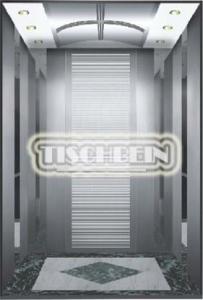 China Adjacent Door Mirror Etching Finish Passenger Elevator 1.5m/s Speed With 1000kg 1150kg 1250kg 1350kg 1600kg Capacity factory
