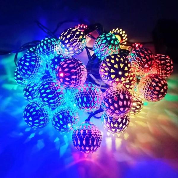 3V LED Solar Powered Fairy String Lights Decorative Connectable Series 100lm