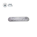 Matte Metal Sticker Labels , Anodised Aluminium Labels 0.5mm Thick