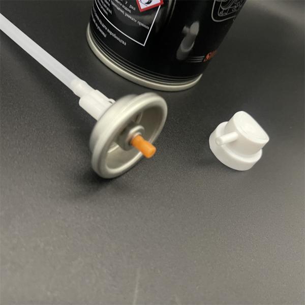 360 Degree Direction Aerosol Valves With Actuator for lubricant Aerosol Tin Cans
